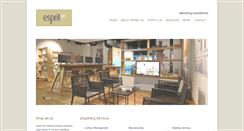 Desktop Screenshot of esprituk.com